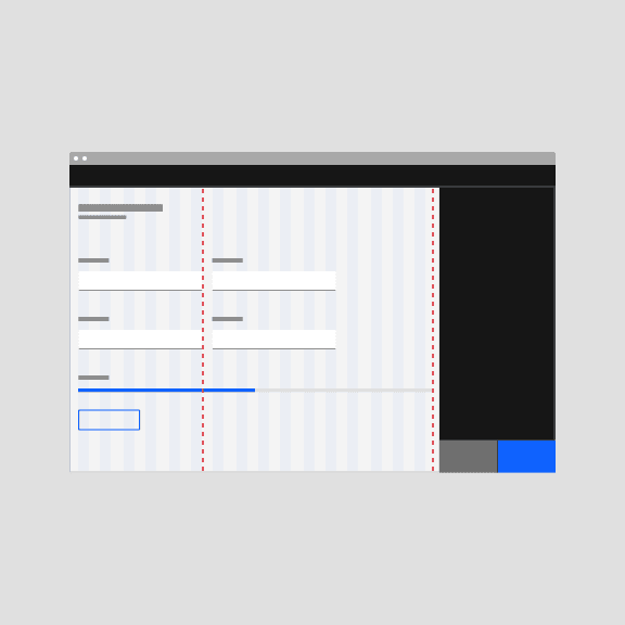 Do not exceed a width of six columns.